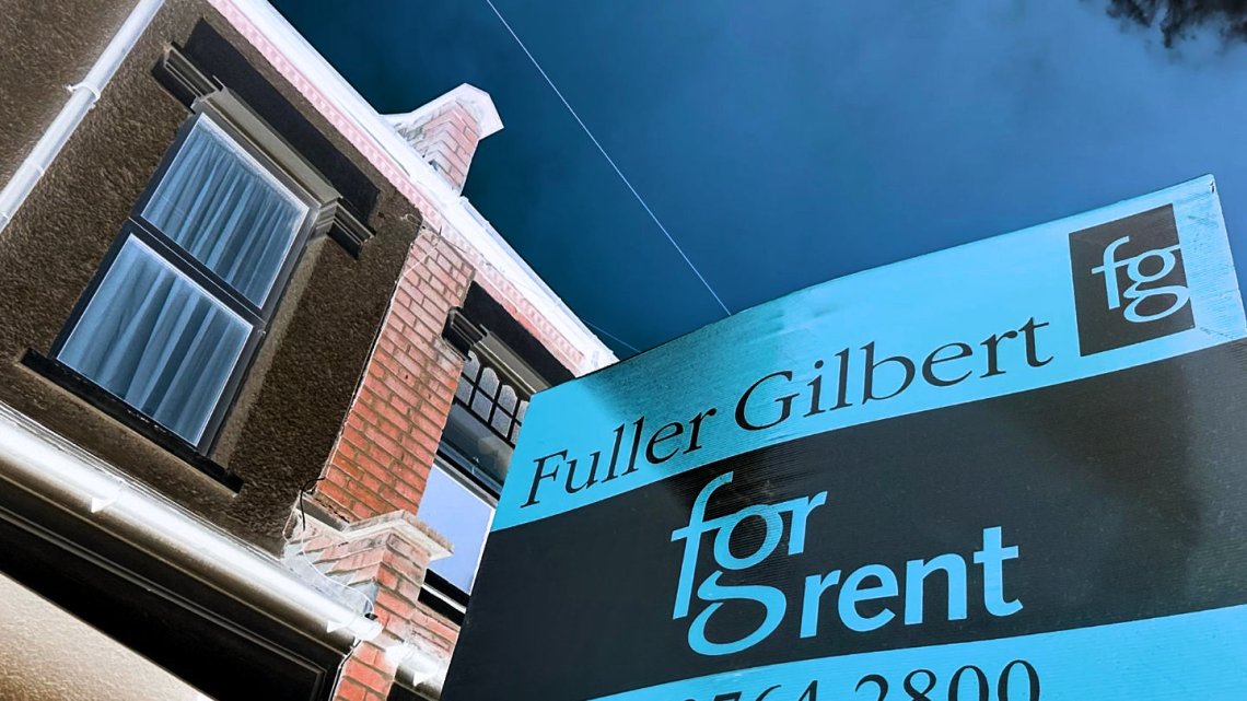 Fuller Gilbert Property To Let Board Outside A Property