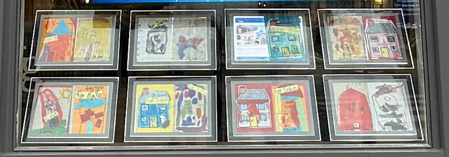 THE WILLCOCKS NURSERY PROPERTY WINDOW CARD DISPLAY AT FULLER GILBERT KENSINGTON